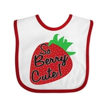 Inktastic So Berry Cute Boys or Girls Baby Bib