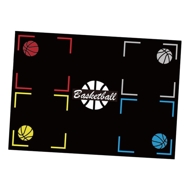 Estera de entrenamiento de pasos de baloncesto, estera de entrenamiento de pies de baloncesto para interiores Estilo C