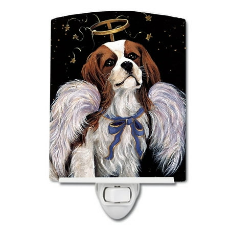 

Caroline s Treasures PPP3063CNL Cavalier Spaniel Christmas Angel Ceramic Night Light 6x4x3 multicolor