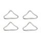 thumbnail image 1 of Hebillas de anillo triangulares de 4 anillos, hebillas de red para trampolín, cama de salto, jardín al aire libre, accesorios de fijación de trampolín sin correas, 1 of 8