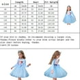 thumbnail image 6 of EKEZ Elsa Fancy-Dress Costumes for Girls with Crown and Gloves for Ages 2-10, 2T-10T, 6 of 10