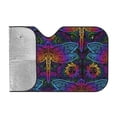 thumbnail image 2 of Bingfone Indian Mandalas Dragonfly Car Windshield Sunshade,Sun Foldable Sun Shield Sun Visor For Car - Medium, 2 of 8
