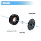 thumbnail image 5 of Conjunto de embrague de compresor de CA, reemplazo para Toyota Corolla 2009-2010, conjunto de reparación de embrague de A/C, 5 of 7