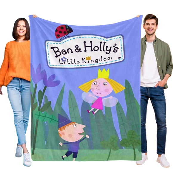 Ben y Holly anti-pilling, suave, ligera, esponjosa y acogedora de lujo para hogar y cocina – Perfecta para niños y adultos,80X100cm