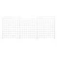 thumbnail image 2 of 2' x 8' White Portable Grid Panel (Pack of 3), 2 of 3