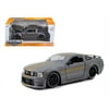 Jada 90658gry 2006 Ford Mustang GT Grey with Gold Stripes 1-24 Diecast Car Model