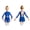 Royal Blue, variant on iiniim Girls Sequin Tassel Latin Ballet Dance Leotard Dress Long Sleeve Gymnastic Jazz Chacha Belly Dancewear Black 14