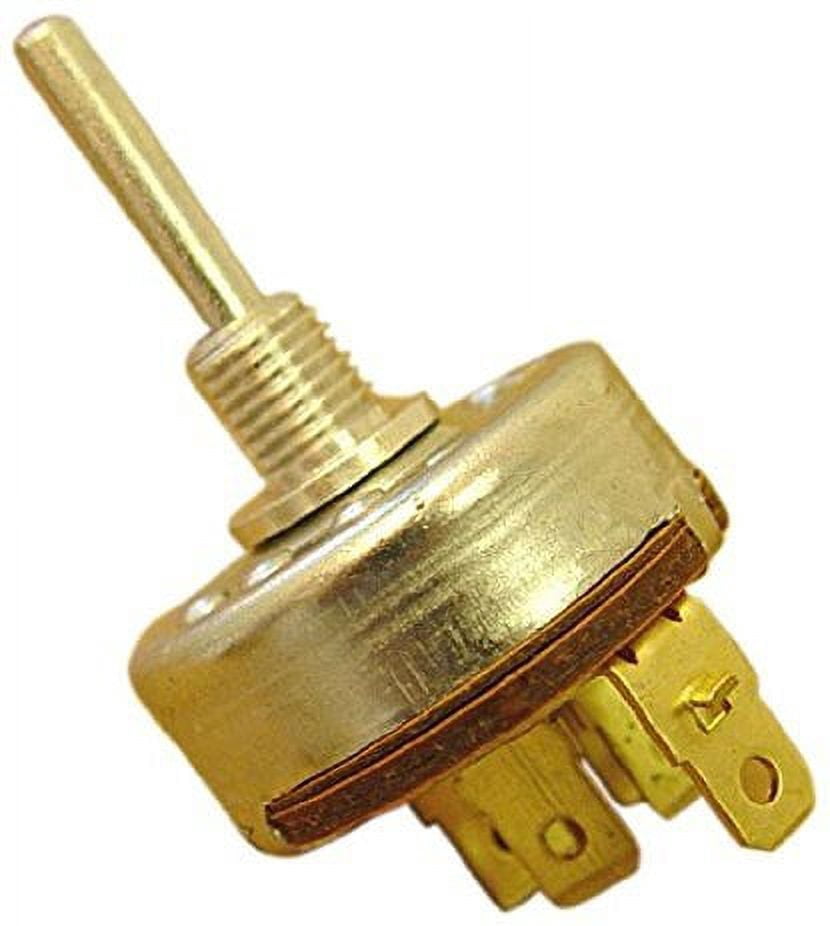 Omix 19106.01 Windshield Wiper Switch, Front w/3 Wire Plug Motor