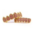 thumbnail image 5 of Clearance Sale Hip Hop Teeth Top And Bottom Set Gold Color Sharp Teeth For Christmas Gift, 5 of 5