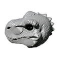 thumbnail image 2 of Clea*rance！Dinosaur Head Shaped Nut Feeder for Backyard Tree, Funny T Rex Resin Wildlife Feeder for Squirrels Chipmunks, Outdoor Garden Hanging Bird Seed Decor, 2 of 5