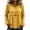 21# Yellow, variant on Linen Blouses for Women Summer Cute Fringe Long Sleeve Modest Tunic Tops Casual Y2k Baggy Crew Neck Plain T Shirts Yellow XL
