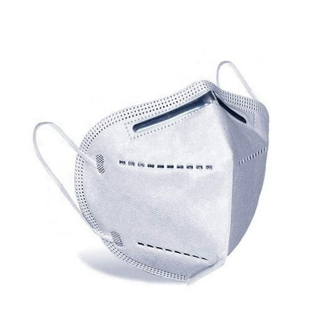 5-Ply Face Mask with Elastic Ear Loop (Pack of 5) Individually packed in Poly bag  Adult