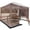 1, variant on Outdoor Mosquitoes Net Canopies Tent Light weight Portables Mosquitoes Shelter Meshes For Camping Backyard Beach