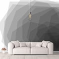 thumbnail image 2 of IDEA4WALL 4pcs Abstract Geometric Peel and Stick Wallpaper Removable Wall Murals Large Wall Stickers for Home Decoration, 66"x24", 2 of 5
