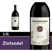 Angle View: Woodbridge by Robert Mondavi Zinfandel Red Wine, 1.5 L Bottle