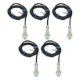 thumbnail image 3 of Approach Sensor, 6-30VDC Non Embedded 2mm Detection Distance Inductive Proximity Switch M12 X 1  For Industry, 3 of 8