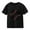 Black, variant on Kids Girls Baseball Printed Trendy Tees Short Sleeve Crewneck T-Shirts Girls Boys Athletic Shirts Casual Summer Tops