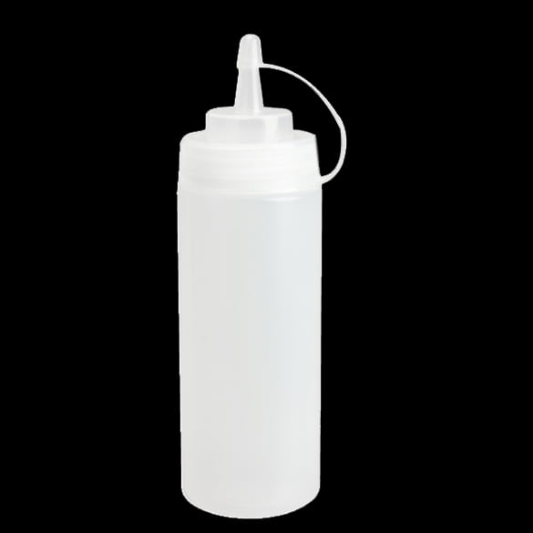 Kitchen Plastic Squeeze Bottle Dispenser 8oz for Sauce Vinegar Oil Ketchup  HY#U 