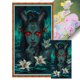 thumbnail image 1 of Kit Punto Cruz para Niña Bordado Con Hilo Algodón Ecológico 11CT Arte 40x70cm, 1 of 9