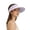 Purple, variant on Breathable Summer Sun Hat Wide Brim Outdoor Visor Cap for Beach Travel Cycling Fashion Casual