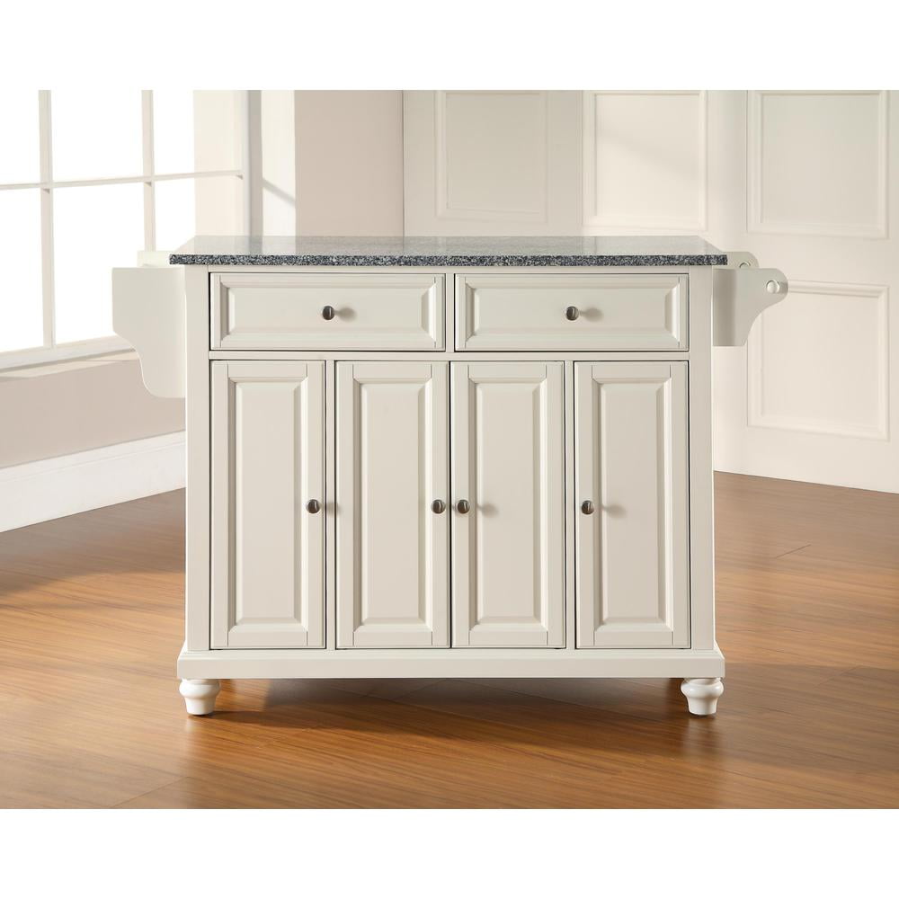 Crosley Furniture Cambridge Granite Top Full Size Kitchen Island/Cart