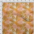 thumbnail image 4 of oneOone Viscose Chiffon Peach Fabric Tie Dye Dress Material Fabric Print Fabric By The Yard 42 Inch Wide, 4 of 6