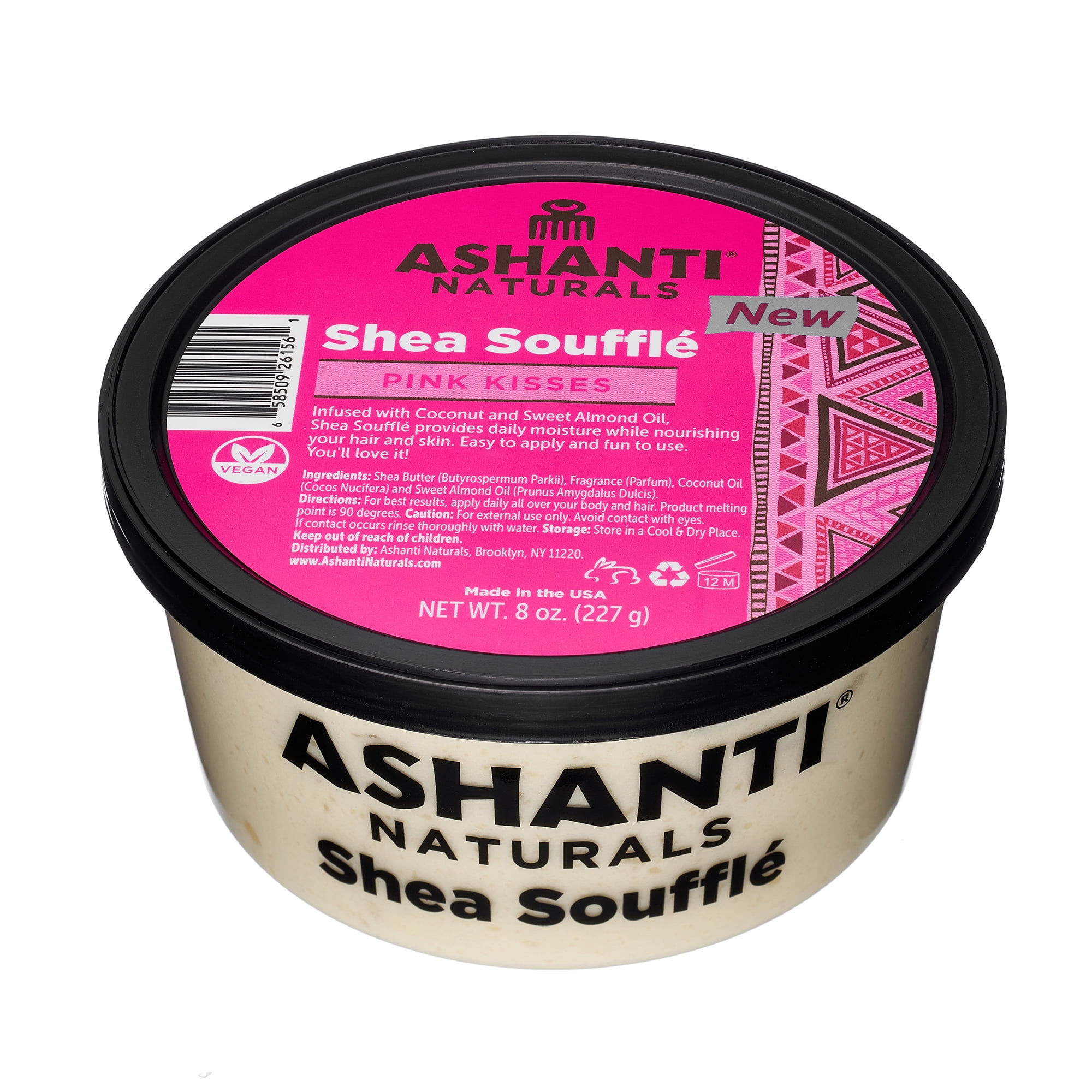 Ashanti Naturals Shea Souffle Whipped Shea Butter Cream with Coconut