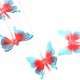 thumbnail image 5 of Móvil ligero del Carillón de los pájaros Zulema Mariposa LED, 5 of 7