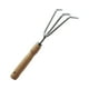 thumbnail image 4 of rastrillo de jardinería,Paleta con mango antideslizante para herramientas de jardinería doméstica,Herramienta de jardinería multifuncional para aflojar la tierra.,Mini rastrillo de acero, 4 of 8