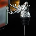 thumbnail image 2 of Deer Head Wine Pourer Metal Deer Head Tapón de vino Champagne Deer Head Pour, 2 of 5