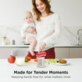 thumbnail image 6 of Kitchen Mama Mini Plus Rechargeable Electric Can Opener, USB-C Charging, Hands-Free, Auto Stop (Red), 6 of 7