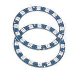 RGB LED Ring, RGB LED Ring 5V Digital Port Easy To Install Decorative Lighting For Microcontrollers
