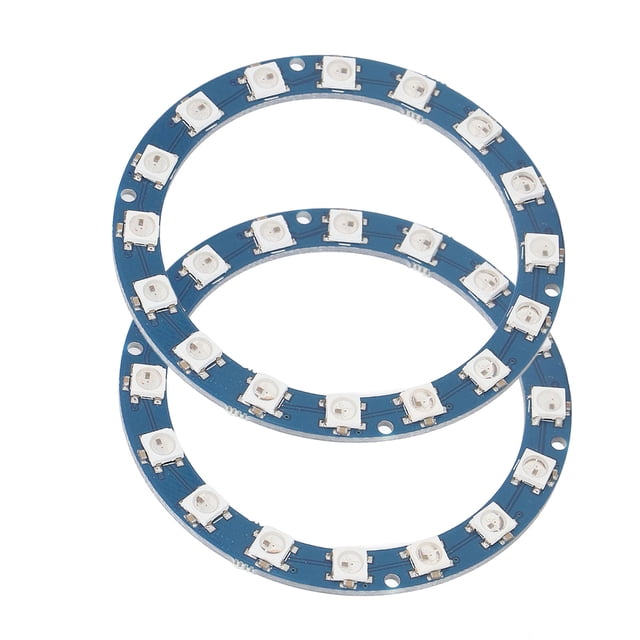 Matriz de tiras LED, 2 piezas Anillo LED RGB Anillo LED RGB a todo color Anillo LED RGB Innovación moderna