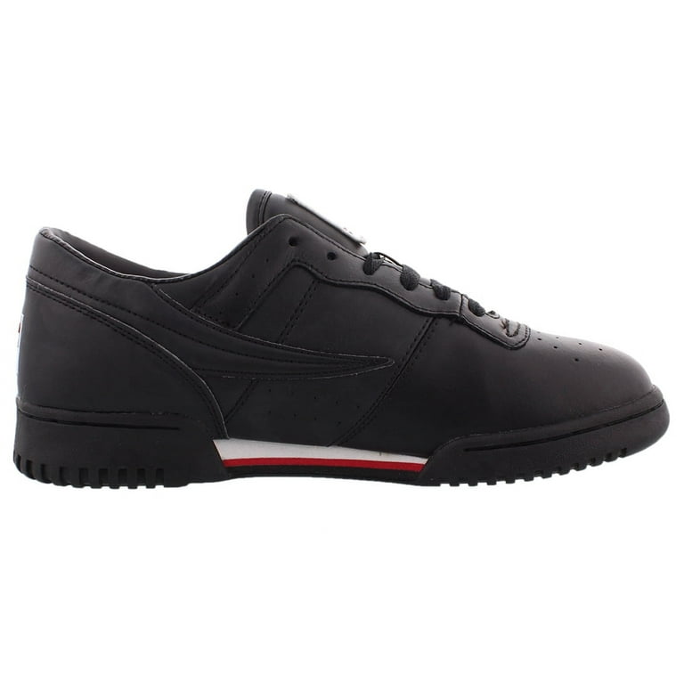 Fila Men s Original Fitness Sneaker 6.5 BLACK WHITE RED Walmart