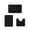 Black, variant on Bdday Small Outdoor Rug Memory Foam Bath Mat 3 Set Bathroom Rugs for 3 Pcs Toilet Mats Universal Soft Comfortable Water Absorption Non-Slip Thick Machine Washable Easier To Dry Dark Door Mat