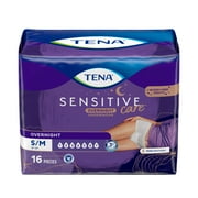 Tena Sensitive Care Overnight Underwear Small/Medium, 16 Ct