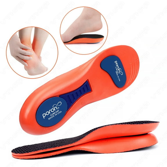 Orthopedic Insoles for Feet Sport Shock-absorbing Insole for Shoes Arch Support Plantar Fasciitis Templates Pads Men Women Sole