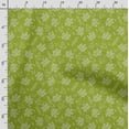 thumbnail image 3 of Soimoi Leaves Printed, Poly Canvas Fabric, Decor Sewing Fabric by The Yard 56 Inch Wide,Decorative Fabric for Curtains Tote Bags, Pear Green, 3 of 5
