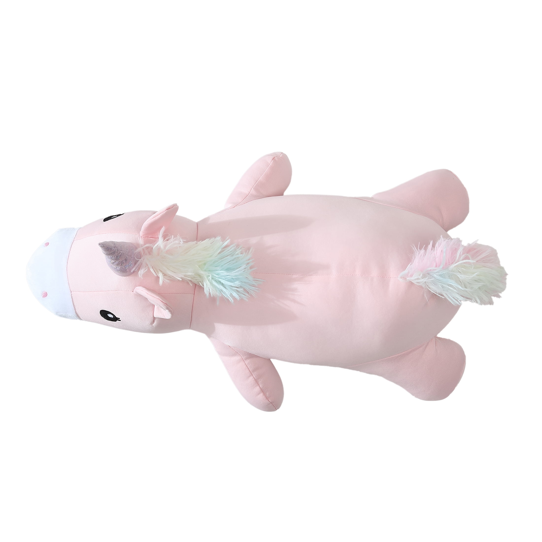 Your Zone Kids Pink Unicorn Cooling Plush Pillow, 20 in x 7 in