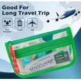 thumbnail image 4 of Rough Enough TSA Approved Toiletry Bag Small Clear Makeup Bag Organizer, 4 of 6