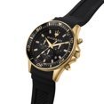 thumbnail image 4 of Maserati Hommes Sfida R8871640001 Noir Montre de Mode en Silicone à Quartz, 4 of 4