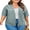 Green, variant on DOKOTOO Plus Size Cardigan for Women Summer Half Sleeve Cutout Cover Ups Open Front Cardigans Black L US12-14
