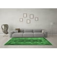thumbnail image 3 of Ahgly Company Indoor Rectangle Oriental Emerald Green Traditional Area Rugs, 2' x 4', 3 of 4