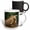 Multicolor, variant on 3drose, Caribbean, Costa Rica. Profile of Green Iguana., 11oz Two-tone Green Mug