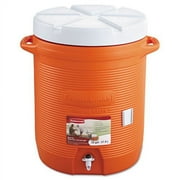 Rubbermaid 1610ORG Insulated Beverage Container, Orange