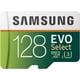 thumbnail image 1 of Samsung (MB-ME128GA/AM) 128GB 100MB/s (U3) MicroSDXC EVO Sel, 1 of 2