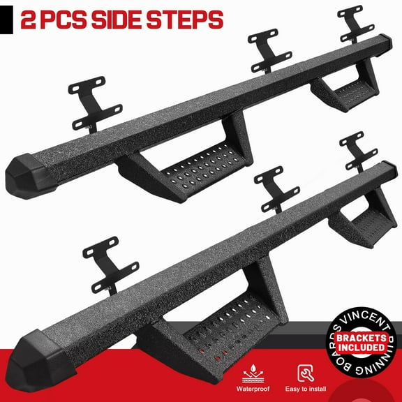 Nerf Bar FIT 2015-2025 Ford F150 Super Crew Cab Drop Side Steps 3" Running Board