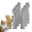 3 Pairs, variant on Konexial Desert Diorama Supplies with Cactus Kit and Model Palm Tree | Artificial Greenery Plant Cacti Decoration, Desert Diorama Project Sandbox Cake Topper Landscape Scene
