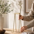 thumbnail image 5 of Golden Reindeer Statues, 10Inch Christmas Gold Deer Figurine, for Christmas Decorations, Mantel Fireplace Living Room Bedroom Home Decor, 5 of 6