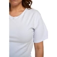 thumbnail image 4 of Playera básica Roman Fashion/Tallas Extras, 314 (Blanco) blanco 42 Roman Fashion BL-RF-314-BLANCO, 4 of 6